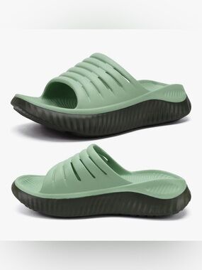 KuaiLu EUC Women’s Sandal Comfortable Support Orthotic Cushion Sport Slide Shoe